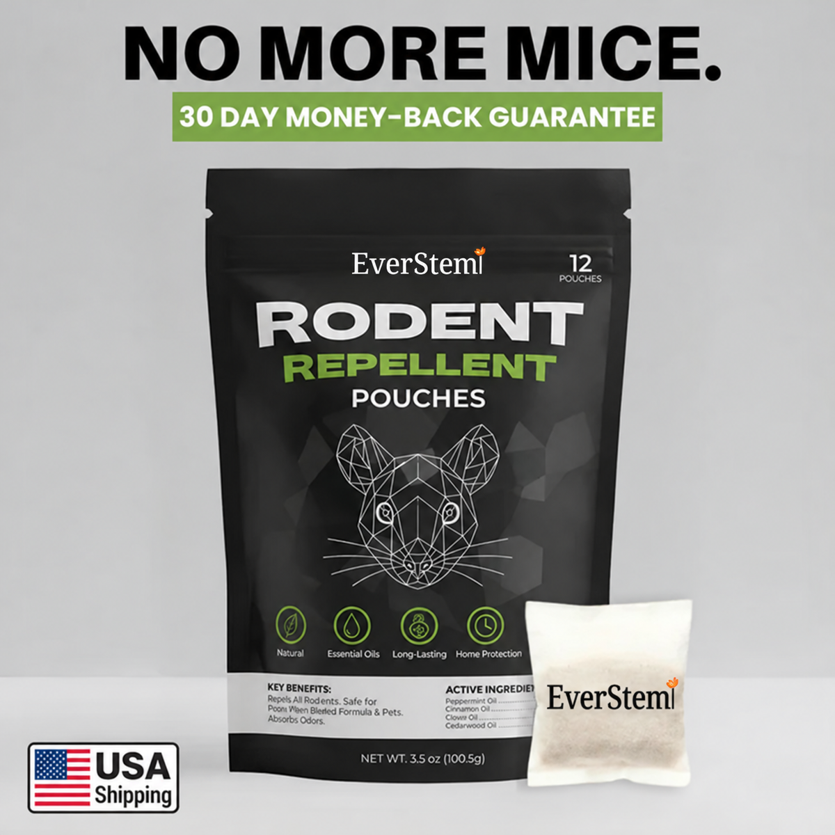 Rodent Repellent Pouches